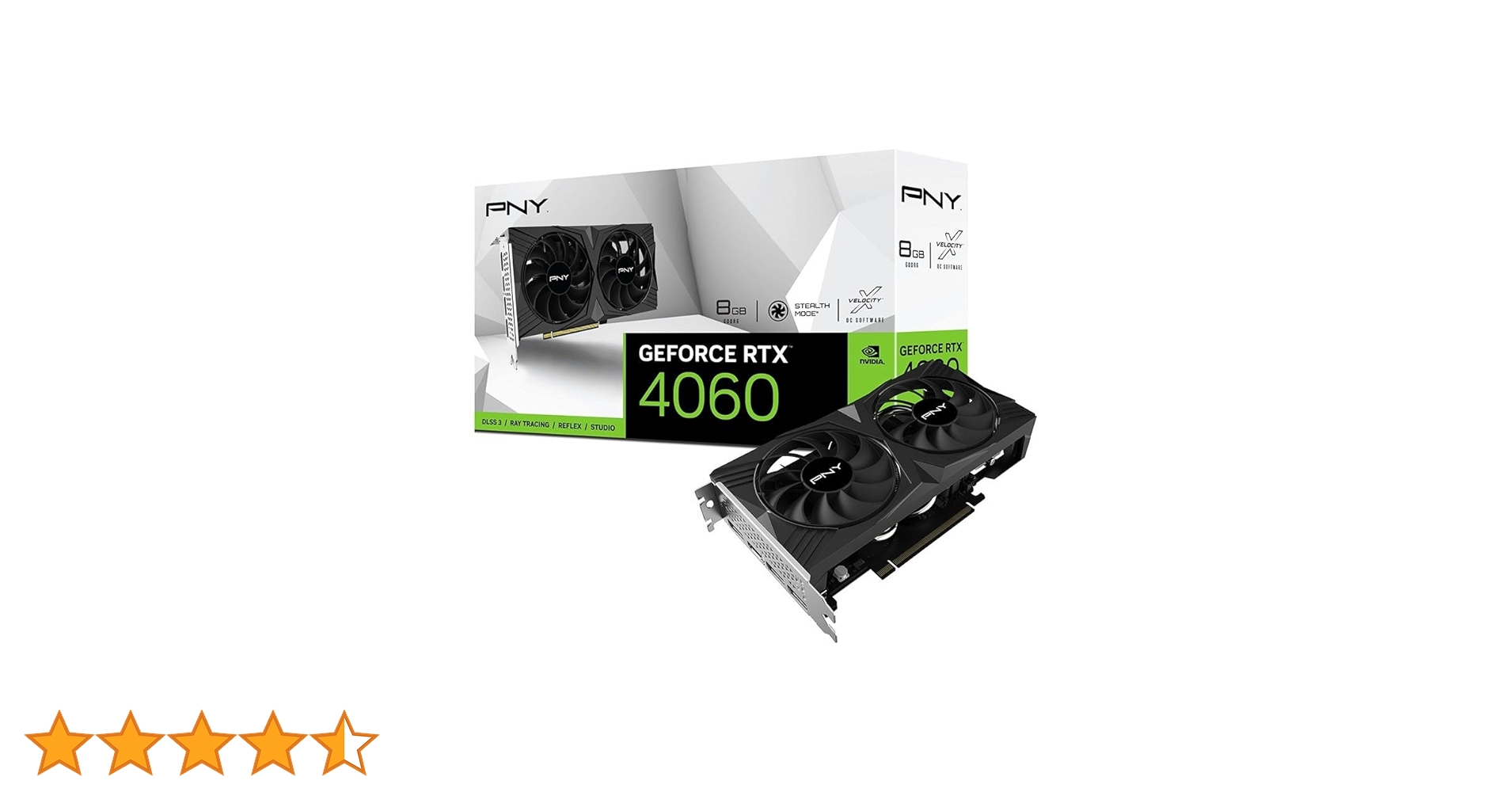 PNY RTX4060 (新品未開封) PNY GeForce RTX 4060 8GB VERTO STANDARD DUAL FAN | PNY